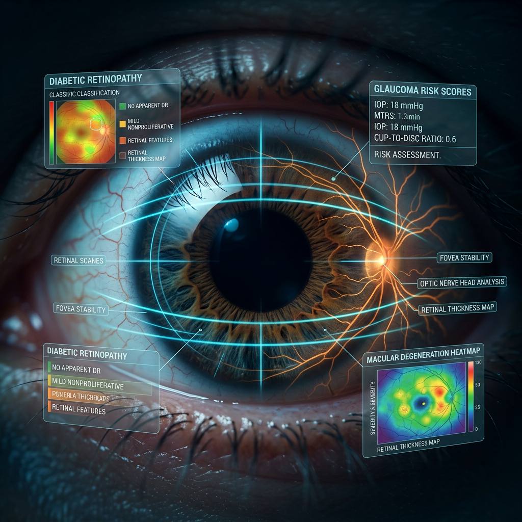 FutureBridge_Explore how AI in ophthalmology is redefining eye care through autonomous diagnostics, predictive retinal analytics, and scalable imaging ecosystems built for the future of preventive healthcare.