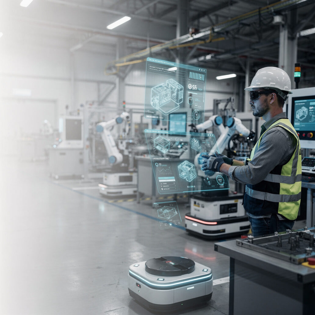 FutureBridge_The future of manufacturing excellence will be defined not only by smarter machines, but by smarter operators. This webinar examines how AI-powered operator augmentation delivers contextual, real-time guidance that enhances decision-making, drives consistent execution, and unlocks greater value from existing digital investments.